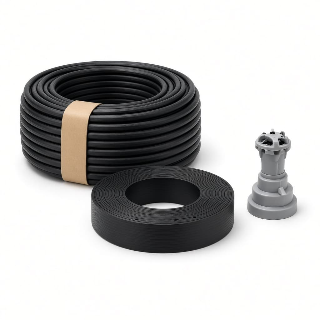 Irrigation pipe and fittings