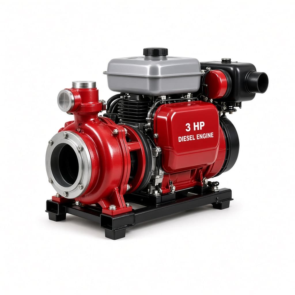 Diesel water pump — 3 HP