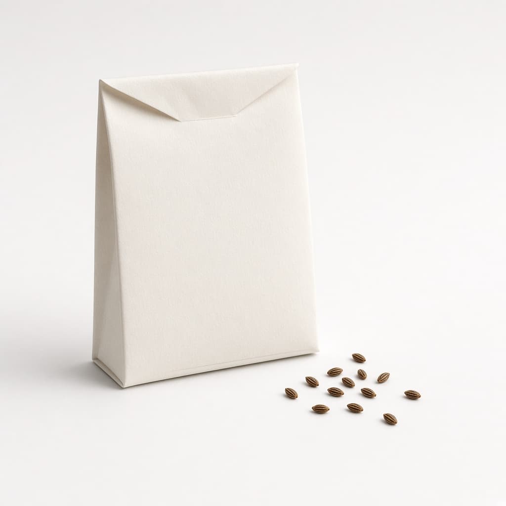 Carrot seed packet