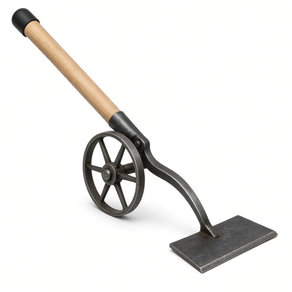 Single-wheel hoe