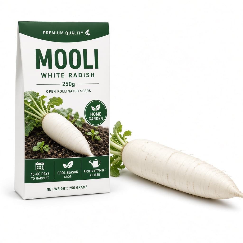 White radish (mooli) seed — 250 g
