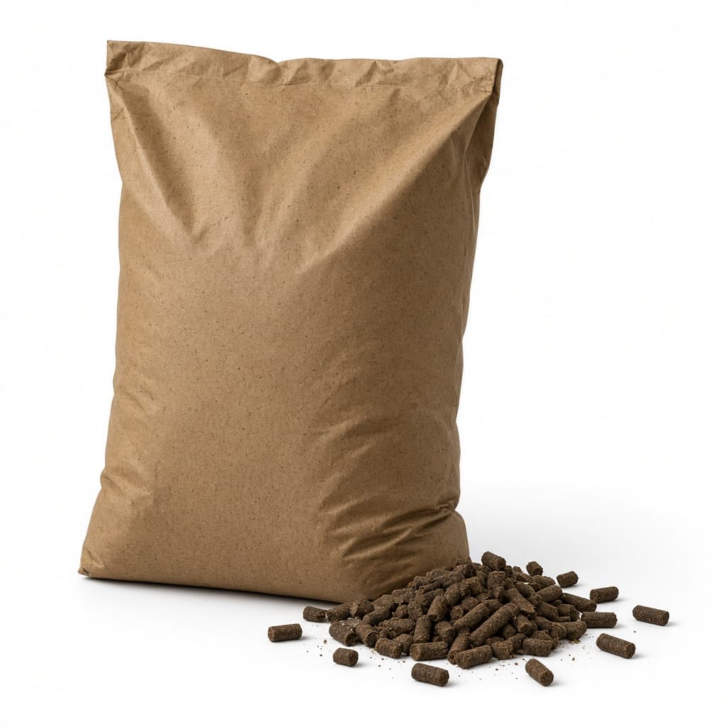 Organic compost pellets
